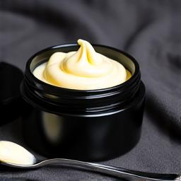 栄養補給トリートメントマスクのジャー。