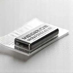 新品の使い捨て危険剃刀の刃のクローズアップ。滅菌された、個包装された状態が清潔感と安全性を強調している。